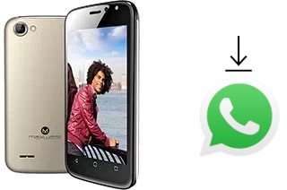 Comment installer WhatsApp dans un Maxwest Astro X4