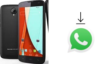 Comment installer WhatsApp dans un Maxwest Astro X5