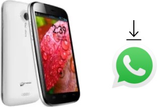 Comment installer WhatsApp dans un Micromax A116 Canvas HD