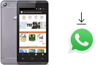 Comment installer WhatsApp dans un Micromax Canvas Fire 4 A107