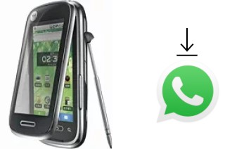 Comment installer WhatsApp dans un Motorola XT806