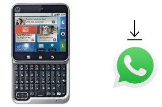 Comment installer WhatsApp dans un Motorola FlipOut