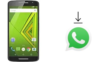 Comment installer WhatsApp dans un Motorola Moto X Play Dual SIM