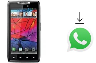 Comment installer WhatsApp dans un Motorola RAZR XT910