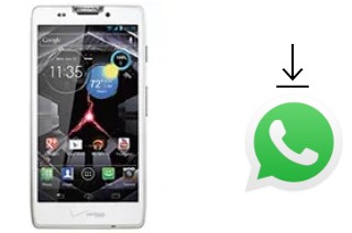 Comment installer WhatsApp dans un Motorola DROID RAZR HD