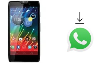 Comment installer WhatsApp dans un Motorola RAZR HD XT925