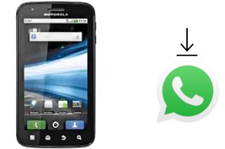 Comment installer WhatsApp dans un Motorola ATRIX 4G