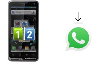 Comment installer WhatsApp dans un Motorola ATRIX TV XT687