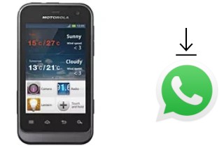 Comment installer WhatsApp dans un Motorola Defy Mini XT320