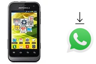 Comment installer WhatsApp dans un Motorola Defy Mini XT321