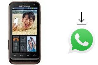 Comment installer WhatsApp dans un Motorola DEFY XT535