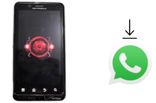 Comment installer WhatsApp dans un Motorola Droid Bionic Targa