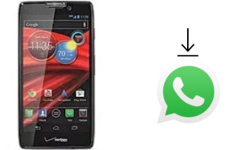 Comment installer WhatsApp dans un Motorola DROID RAZR MAXX HD