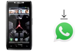 Comment installer WhatsApp dans un Motorola DROID RAZR XT912