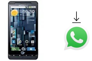 Comment installer WhatsApp dans un Motorola DROID X ME811