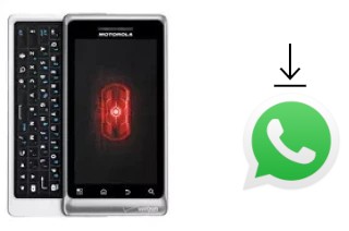 Comment installer WhatsApp dans un Motorola DROID 2 Global