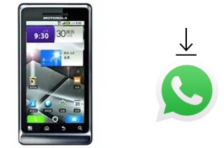 Comment installer WhatsApp dans un Motorola MILESTONE 2 ME722