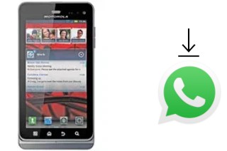 Comment installer WhatsApp dans un Motorola MILESTONE 3 XT860