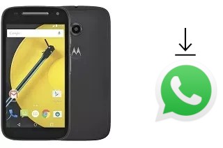 Comment installer WhatsApp dans un Motorola Moto E (2nd gen)