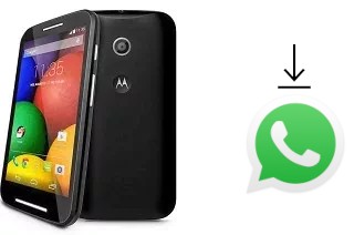 Comment installer WhatsApp dans un Motorola Moto E Dual SIM