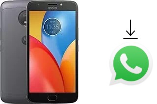 Comment installer WhatsApp dans un Motorola Moto E4 Plus (USA)