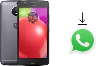 Comment installer WhatsApp dans un Motorola Moto E4