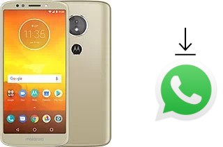 Comment installer WhatsApp dans un Motorola Moto E5