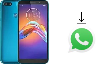 Comment installer WhatsApp dans un Motorola Moto E6 Play