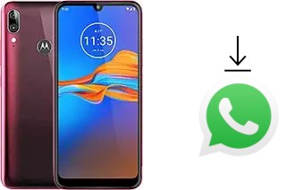 Comment installer WhatsApp dans un Motorola Moto E6 Plus (2019)