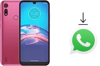 Comment installer WhatsApp dans un Motorola Moto E6i