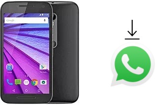 Comment installer WhatsApp dans un Motorola Moto G Dual SIM (3rd gen)