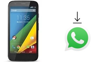 Comment installer WhatsApp dans un Motorola Moto G Dual SIM