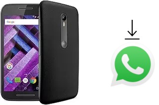 Comment installer WhatsApp dans un Motorola Moto G Turbo Edition