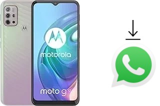 Comment installer WhatsApp dans un Motorola Moto G10