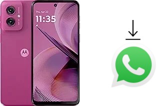 Comment installer WhatsApp dans un Motorola Moto G55