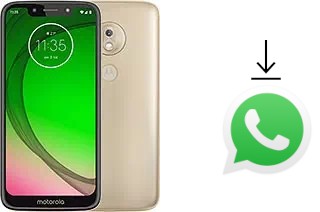 Comment installer WhatsApp dans un Motorola Moto G7 Play