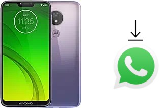 Comment installer WhatsApp dans un Motorola Moto G7 Power