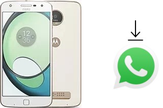 Comment installer WhatsApp dans un Motorola Moto Z Play