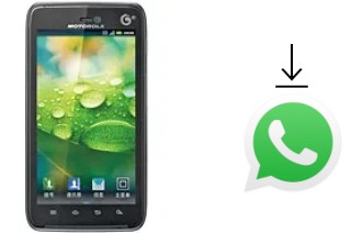 Comment installer WhatsApp dans un Motorola MT917