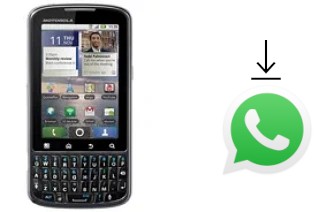 Comment installer WhatsApp dans un Motorola PRO