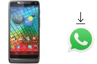 Comment installer WhatsApp dans un Motorola RAZR i XT890