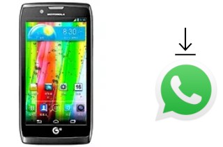 Comment installer WhatsApp dans un Motorola RAZR V MT887