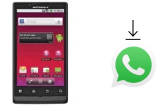 Comment installer WhatsApp dans un Motorola Triumph