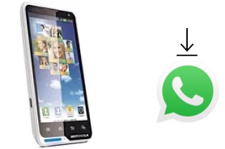 Comment installer WhatsApp dans un Motorola MOTO XT615