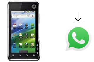 Comment installer WhatsApp dans un Motorola XT701