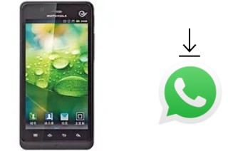 Comment installer WhatsApp dans un Motorola XT928