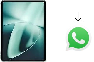 Comment installer WhatsApp dans un OnePlus Pad