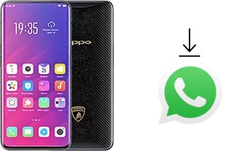 Comment installer WhatsApp dans un Oppo Find X Lamborghini Edition