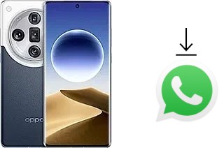 Comment installer WhatsApp dans un Oppo Find X7 Ultra