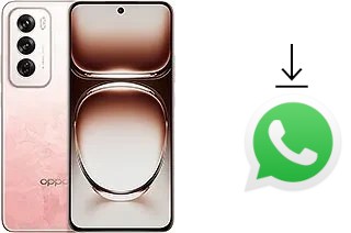 Comment installer WhatsApp dans un Oppo Reno12 (China)